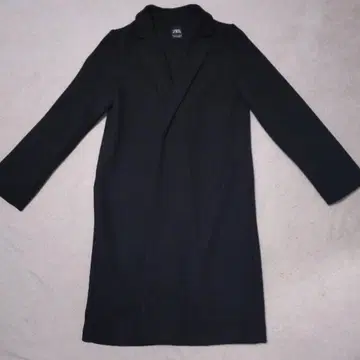 ZARA 블랙 롱 코트 S