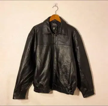 블랙 가죽 자켓 vintage