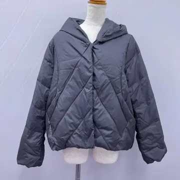 3735 DAMA 컬렉션 숏 다운 코트 그레이