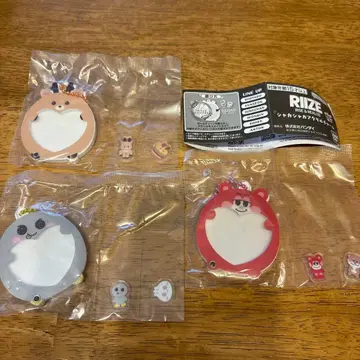 RIIZE 찰랑찰랑 아크릴 참 가챠가챠 형 라인