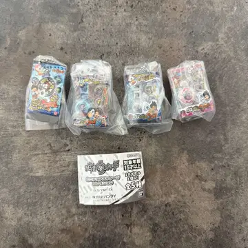 요괴워치 미니어처 패키지 컬렉션 가챠 세미 컴플리트 4종