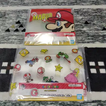 슈퍼 마리오 제일복권 지퍼 백 컬렉션 9개