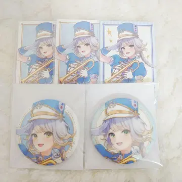 니지산지 시오리바 루리 2주년 폴라로이드 캔뱃지