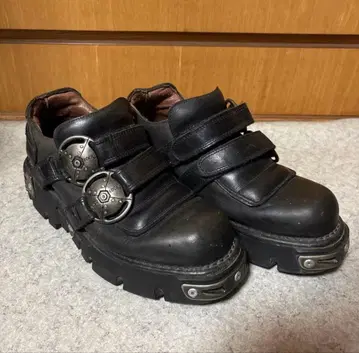 New Rock 로우컷 부츠 90s 레어