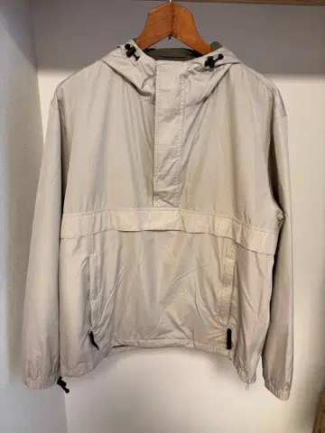 90s 올드 유니클로 아노락 후드티 하프 지퍼 아우터