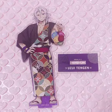 귀멸의 칼날 난자타운 콜라보 아크릴 스탠드 우즈이 텐겐 유카타 축제