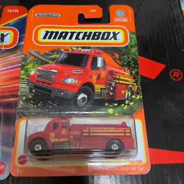 MATCHBOX 소방차 미니카 세트 4대 세트