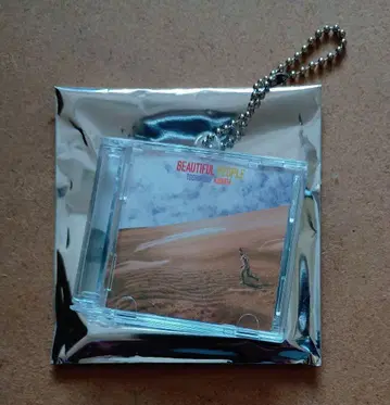 쿠보타 토시노부 미니어처 CD 키링 BEAUTIFUL PEOPLE