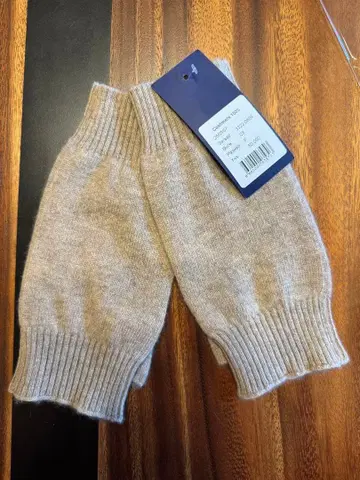 캐시미어 100% 핑거리스 장갑 암워머 오가닉