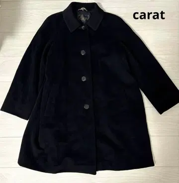 캐럿 캐릭터 캐시미어 100% 11AR 롱 코트
