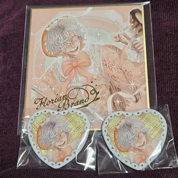 제5인격 화재 조사원 하트 캔뱃지 색지 세트