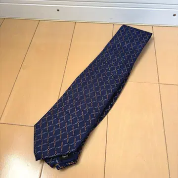 던힐 넥타이 네이비