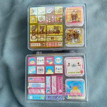 산엑스 캐릭터 스탬프 세트