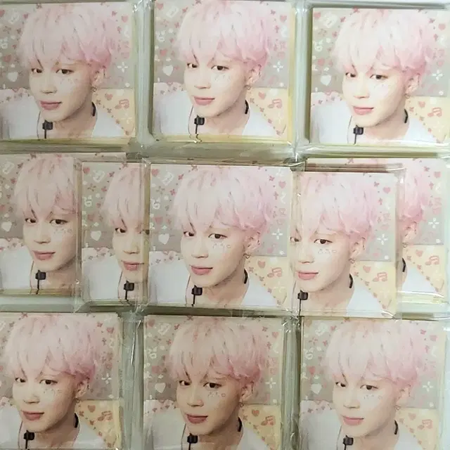 3종 (50%) 방탄 막라 파스텔 도트 판스 스티커