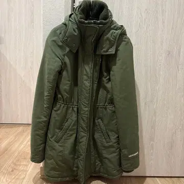 아바클로 후드 부착 모즈 코트