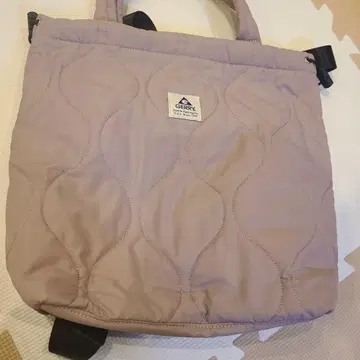 GERRK 퀼팅 토트백 핑크