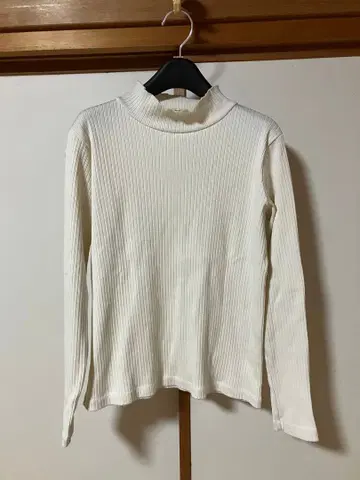 [ GRANDMA MAMA DAUGHTER ] 화이트 하이넥 M 사이즈