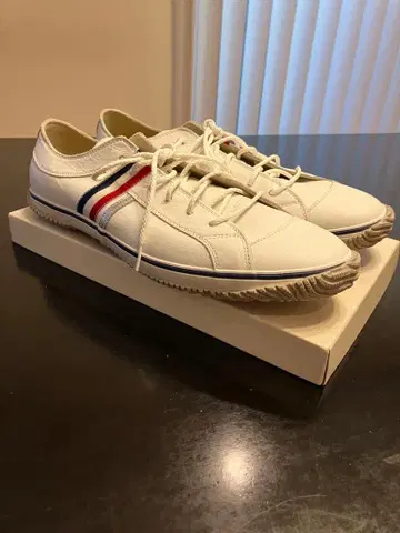 미사용 새상품 정가 20900엔 스핑글 무브 스무스 가죽 트리코로 LL