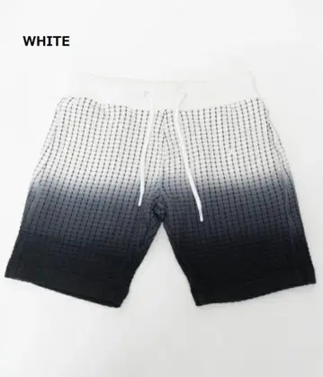 1PIU1UGUALE3 RELAX 그라데이션 와플 하프 팬츠