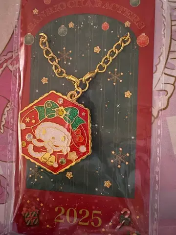 산리오 캐릭터 산타 키링 2025 마이멜로디