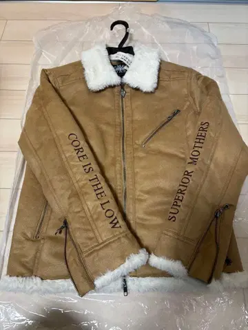 MCD 퍼 베이지 자켓 S