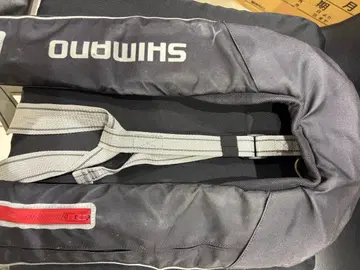 SHIMANO 자동 팽창식 구명 조끼 블랙