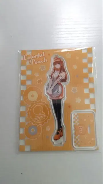 컬러풀 피치 에토 아크릴 스탠드