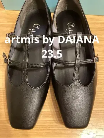 artemis byDIANA 멜리 플랫슈즈/23.5/블랙