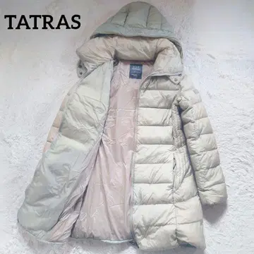 새상품급 타트라스 다운 코트 폴리테아 LTA17A4496 롱 03