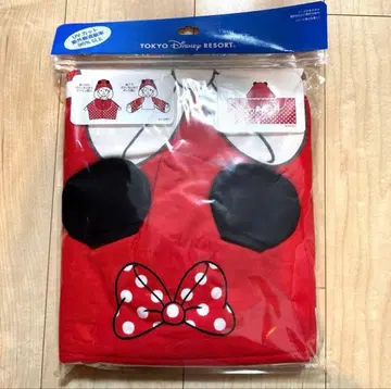 도쿄 디즈니 리조트 미니 마우스 후드 부착 타월