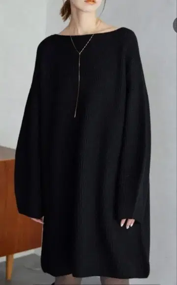 [WEB 한정판/추가] 파인 울 니트 미니 원피스