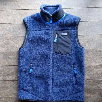 patagonia 레트로 x 플리스 베스트 S 네이비