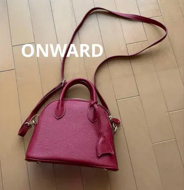 온워드 백 숄더백 빨간색 보르도