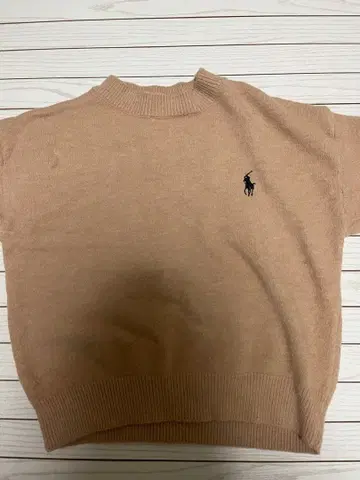 폴로 랄프 로렌 베이지 니트