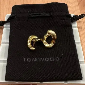TOMWOOD 톰우드 딘 후프 귀걸이 골드
