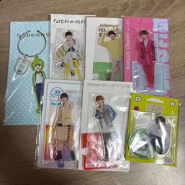 나니와단시 오하시 카즈야 아크릴 스탠드 나니와노니와 키링