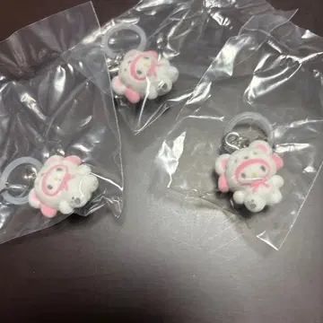 산리오 메지루시 액세서리 후와후와 스노우 마이멜로디 x 3