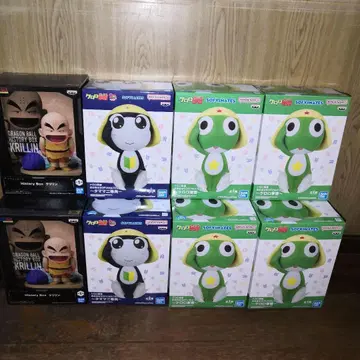 개구리 중사 케로로 소프트 비닐 피규어 메인 피규어 세트