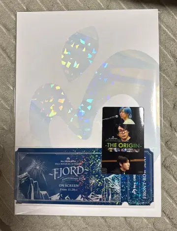 미세스 영화 피요르드 더 오리진 팜플렛 입장 혜택 카드 티켓