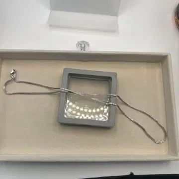 silver925 폭스 테일 체인 2mm 55cm 목걸이
