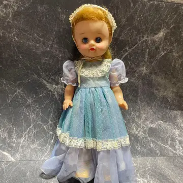 빈티지 프랑스 인형 레트로 소프트 비닐 인형 앤티크 인형