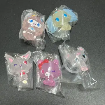 가챠가챠 주얼펫 메지루시 액세서리 미개봉품 풀컴프 루비