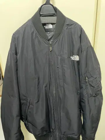 THE NORTH FACE 블랙 MA-1 자켓