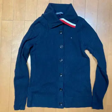 TOMMY HILFIGER 네이비 L 가디건