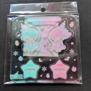 산리오 키키라라 (리틀 트위스터즈) 아크릴 스탠드 스탬프