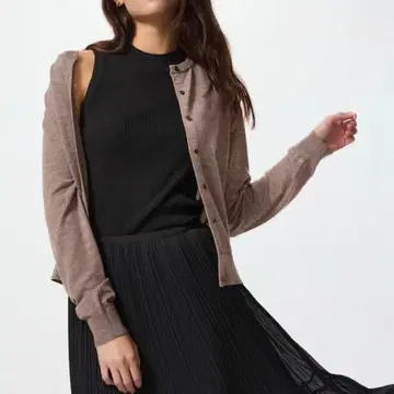 [ UNIQLO ] 메리노 크루넥 가디건