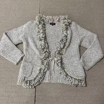 YUKI TORII 프릴 가디건