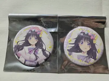 향기로운 꽃은 늠름하게 피네 몽환룩 와구리 카오루코 캔뱃지 2개 세트