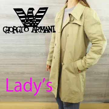 ARMANI 아르마니 여성용 트렌치코트 M1485m