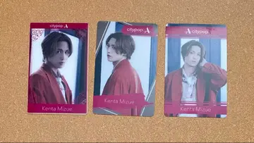 미즈에 켄타 클리어 트레이딩 카드